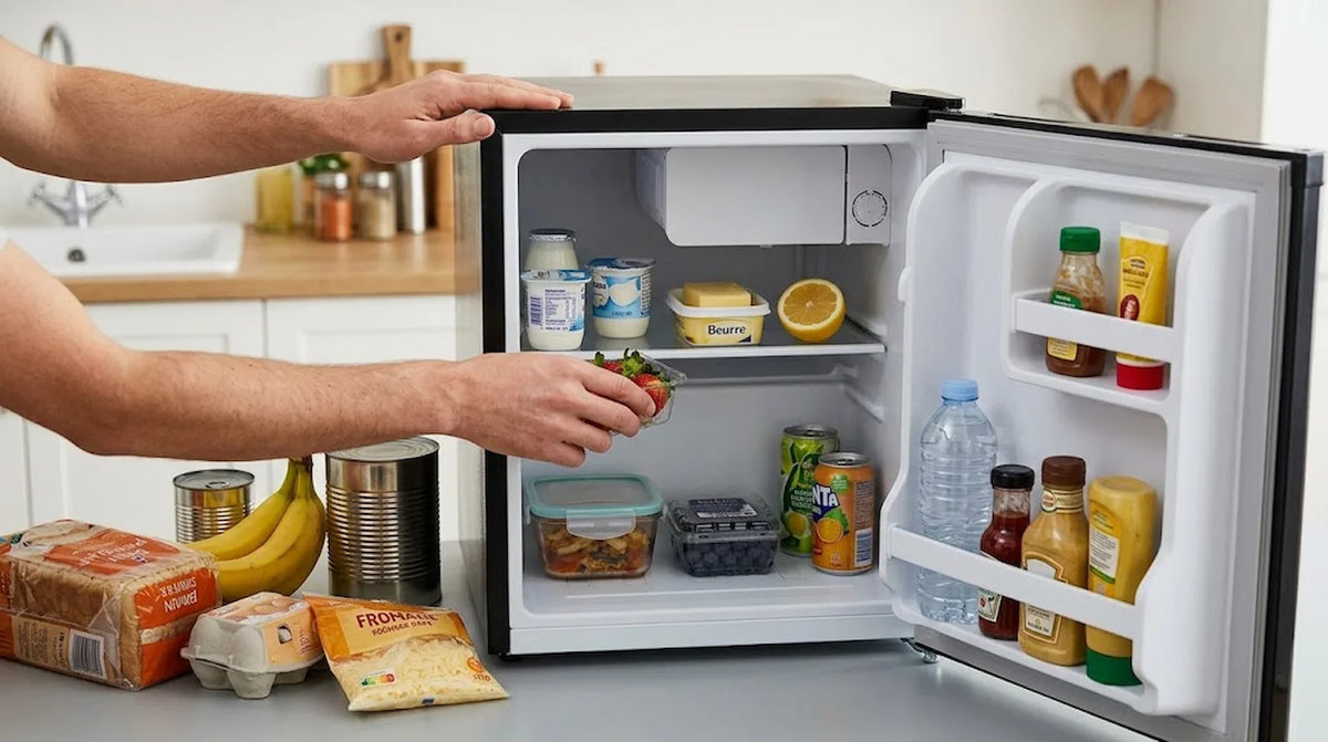 Que mettre dans un mini frigo : aliments adaptés ou non Image