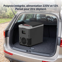 Mini Frigo 8 L Portable, Chaud-Froid pour l'Extérieur