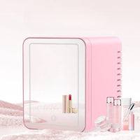Mini Frigo 4 L Chaud-Froid avec Miroir LED